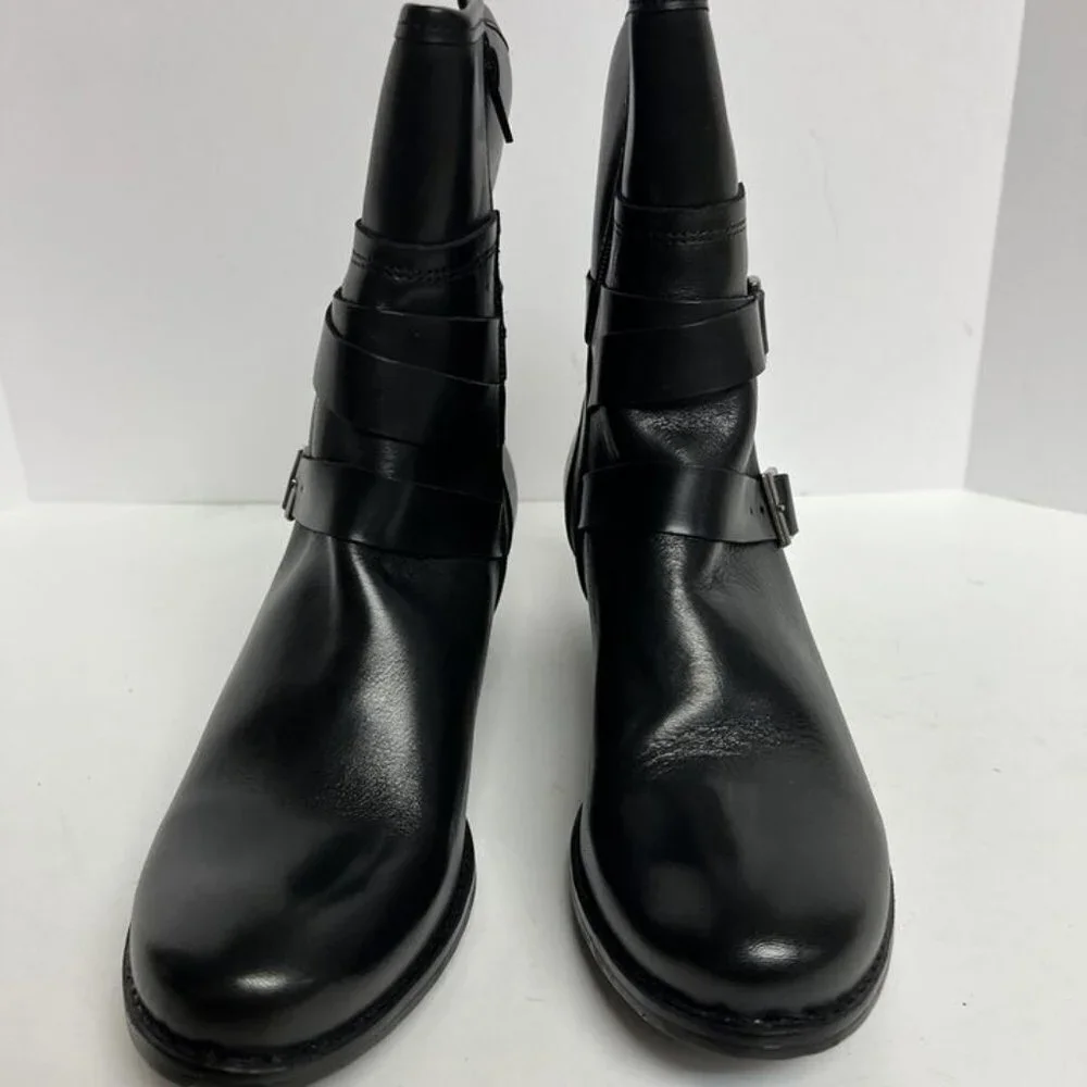 Eric Michael Womens Melina Bootie Black Size EU41 M US10.5-11